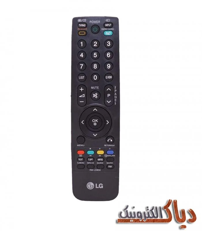 کنترل تلویزیون ال جی مدل LD859