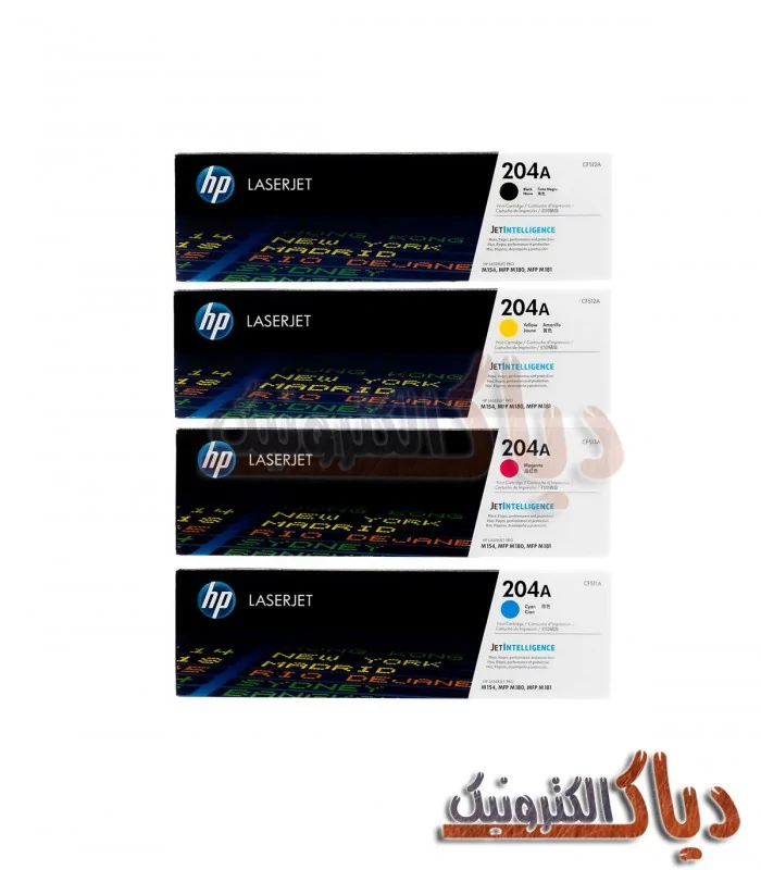 کارتریج اچ پی رنگی HP 204A