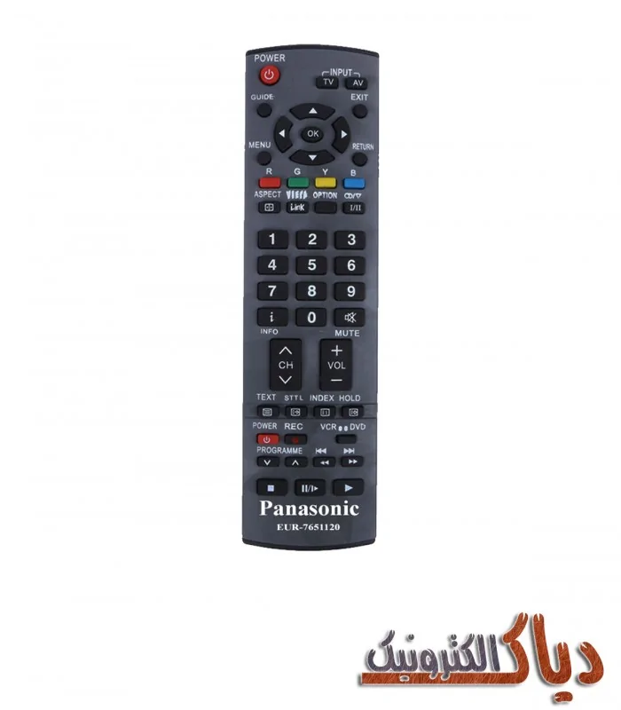 کنترل تلویزیون پاناسونیک مدل EUR-7651120