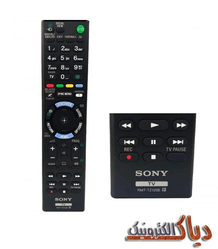 کنترل تلویزیون سونی مدل RMT-TZ120E