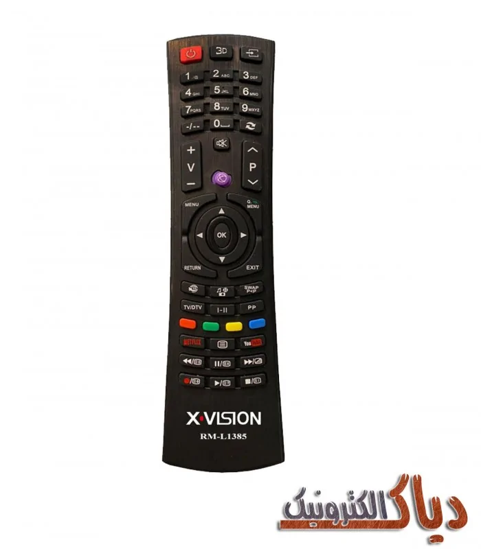 کنترل تلویزیون ایکس ویژن مدل RM-L1385