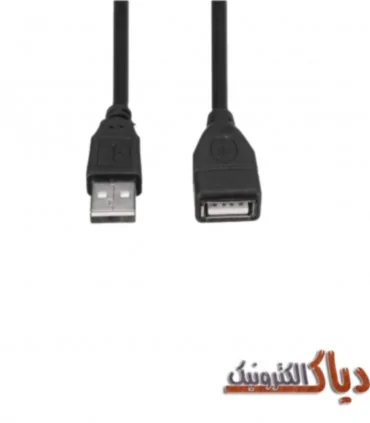 کابل افزایش طول USB 2.0 ونوس مدل pv-k190 طول 1.5 متر